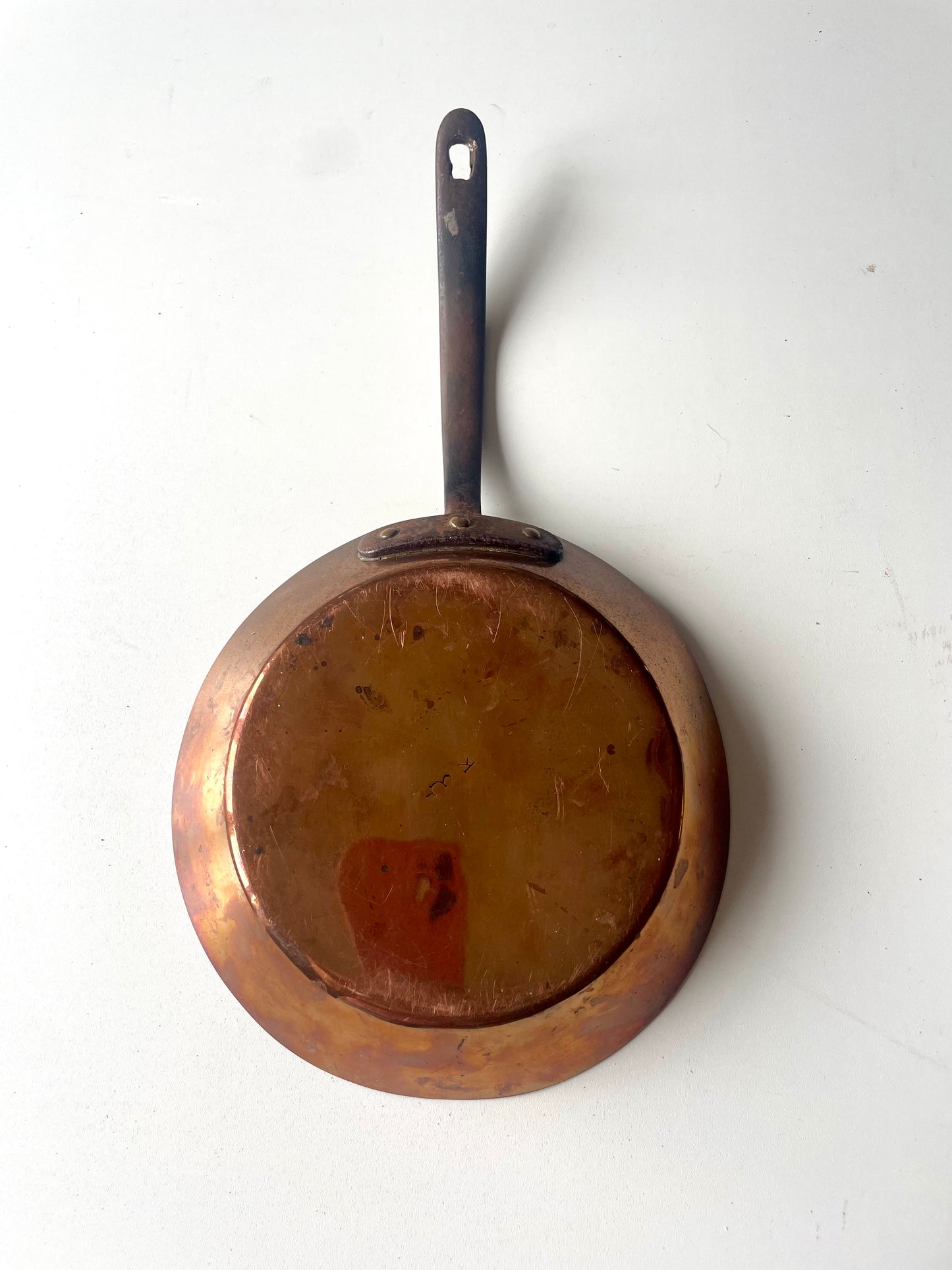 Gumbo Ya Ya Shrimps & Rice & Peas in vintage copper pan