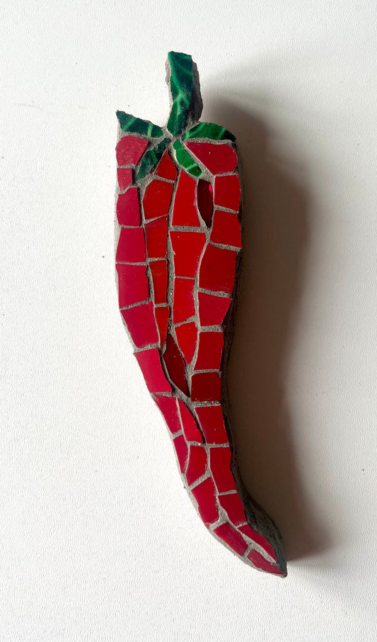 Long Red Chilli Mosaic