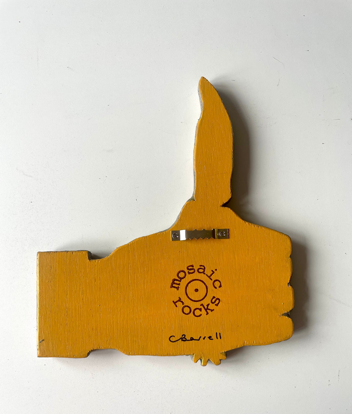 Dangling a Carrot Mosaic Hand