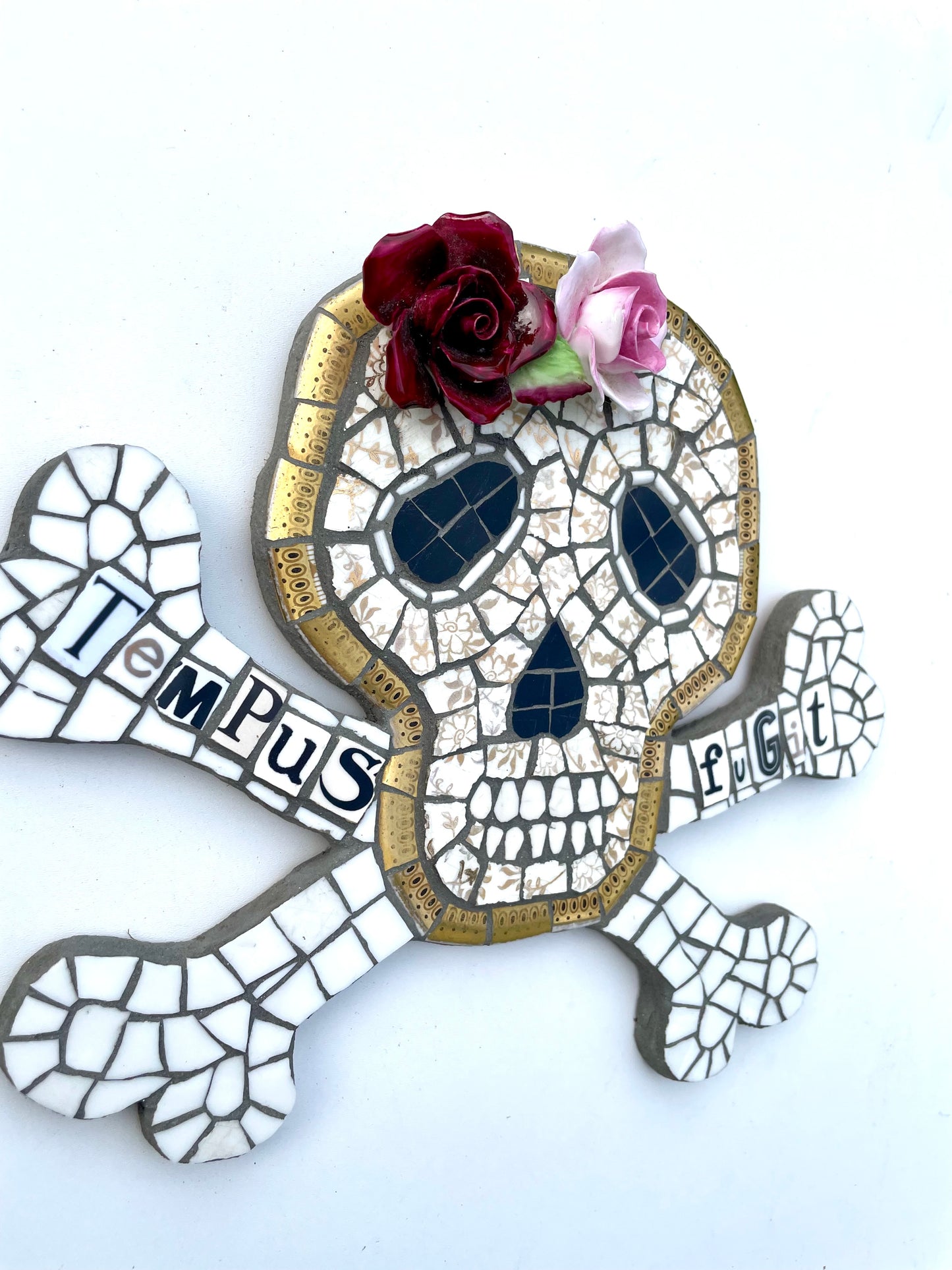 Time Flies Skull and Crossbones