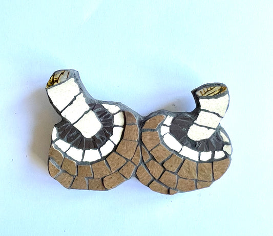 Two Chestnut Mushrooms