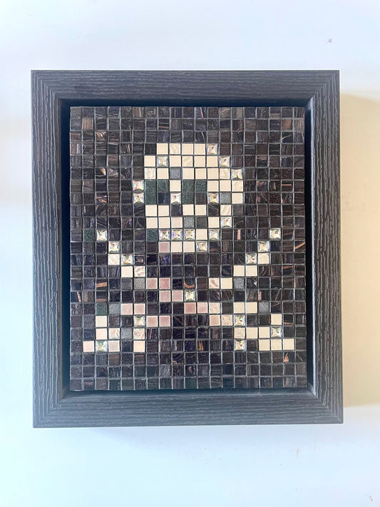 Skull & Crossbones framed picture